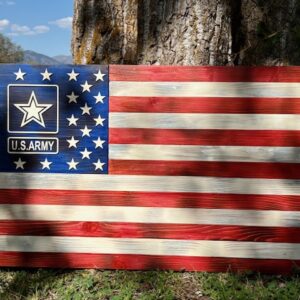 American Flag - Red White & Blue -  ARMY