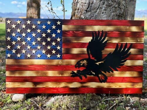 American Flag - Eagle